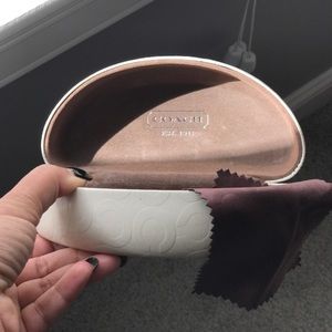 Coach glasses case